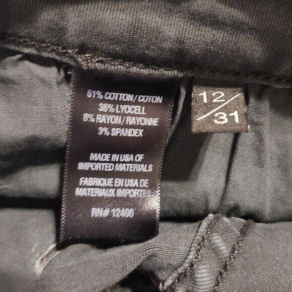 Parker Smith NEW Kam Gray Distressed Stretch Skinny Jeans, Size 12, MSRP $209 - Picture 9 of 9